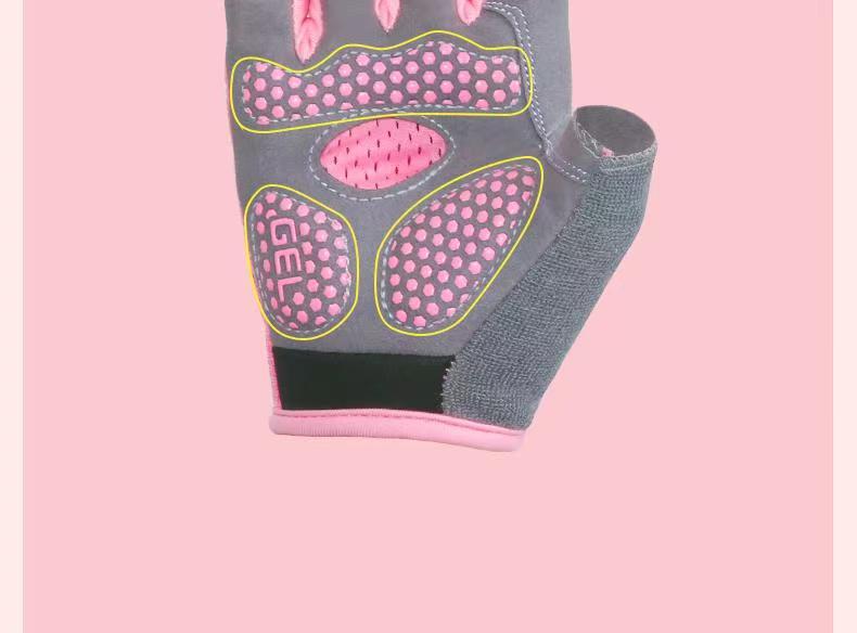 Kids' Non-Slip Half-Finger Gloves for Skating, Biking & Training