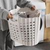 Bathroom Laundry Basket Wall-mounted Organizer Dirty Clothes Baby Toy Folding Storage Basket Household  Bathroom Accessories
