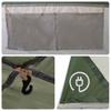 Car Tent for 4 Persons Green Waterproof
