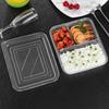 Einweg PP 3-Fach Takeout Lunchboxen