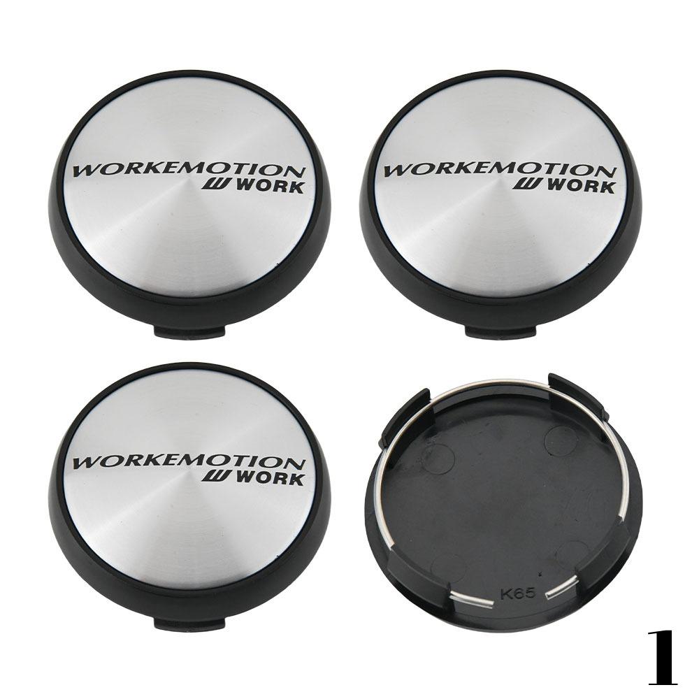 WORK EMOTION Wheel Center Cap 65mm VS EQUIP MEISTER Emblem Sport Rim Hubcap 66mm Wheel Cover Cap 68mm Car Styling Accessories