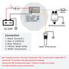 Digital 52mm 3 in 1 Water Temperature+Oil Pressure+Volt Gauge Sensors( Option) For Marine Boat Car Waterproof Gauge 12V24V