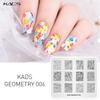 kads Geometry 006 Streak Line Nail Stamping Plates Template Nail Art Stamp Nails Manicure Tools