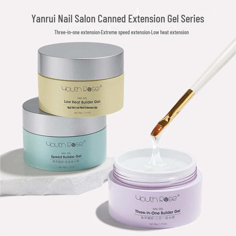 

YouthRose Painless Beauty Gel: Three-in-One Light Therapy Nail Extension Polish