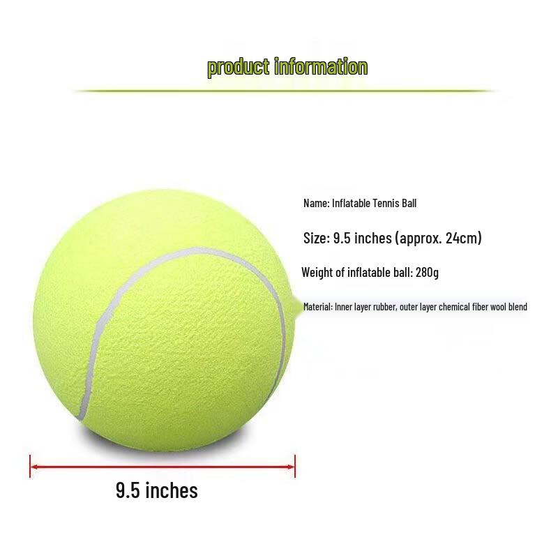 Giant Inflatable Pet Tennis Ball