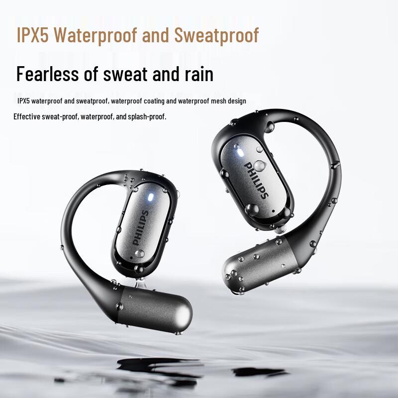 Philips TAA3719 Open-Ear True Wireless Sports Earbuds
