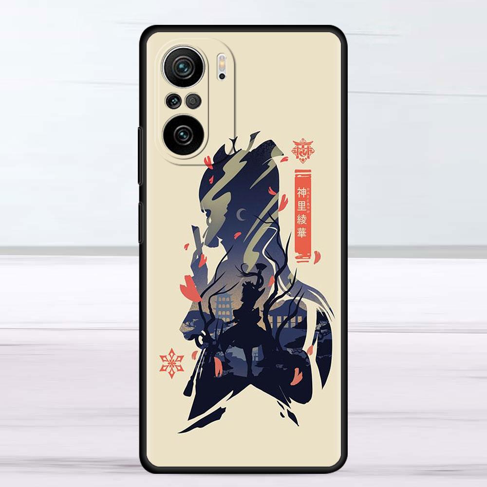 Roztomilé pouzdro Anime Genshin Impact pro Xiaomi Redmi Note 11 10 9S 9 K40 Pro 7 8 9A 9C 8T 9T 10C 10Pro silikonové pouzdro na telefon
