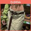 Western Cowboy Leather Belt For Women Pu Material Vintage Retro Stylish Casual Waist Accessory