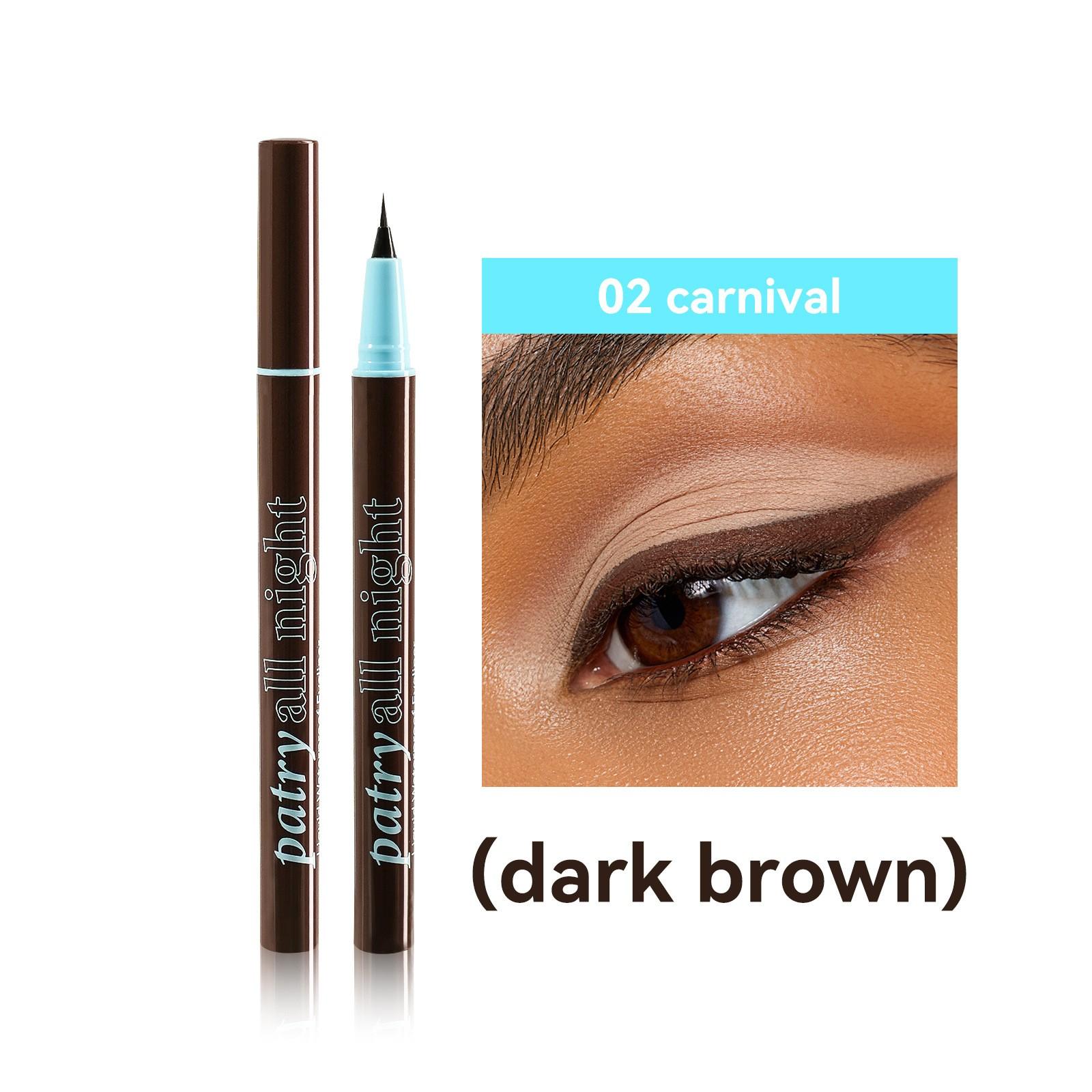 

Жидкая ручка Colorwaterproof Non-smudge Eye Makeup Black 0.6ml One Size коричневый