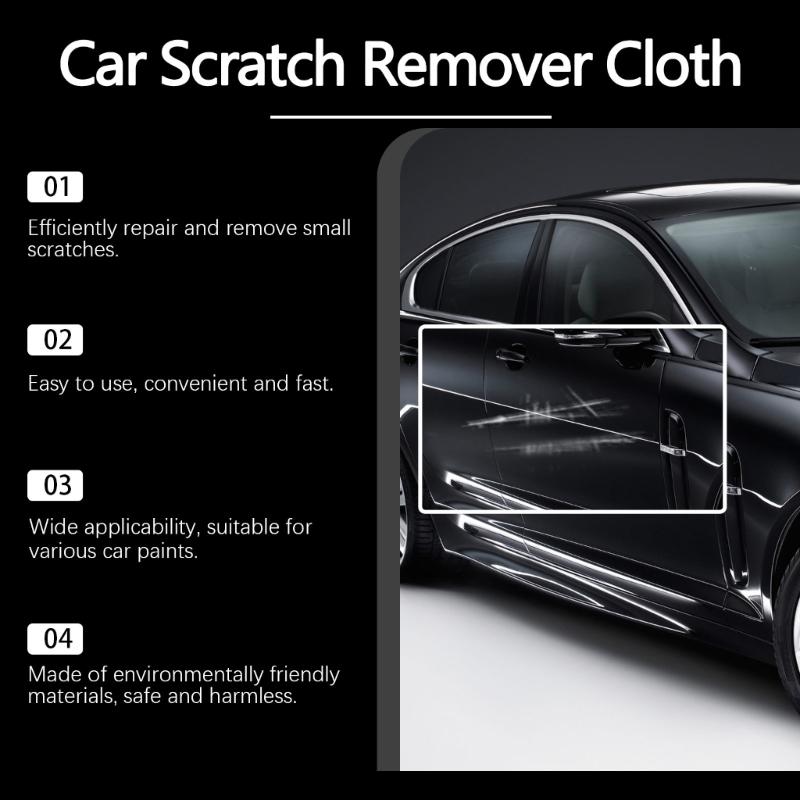 12Pcs/36pcs Car Scratch Repair Cloth, Multipurpose Car Cleaner and Polisher for Improve Vehicle Appearance