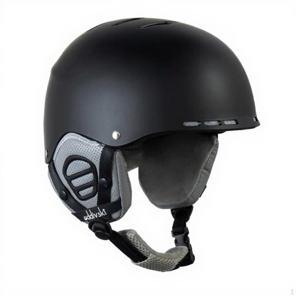 Ski Helmet, Adult Adjustable, Breathable, Protective, for Skiing & Powderboarding M Purple
