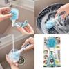 Creative Kitchen Scrubbing Brush For Pots And Cups With Plastic Construction