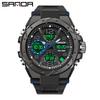 Sanda 6008 Multifunctional Men's Waterproof Sport Quartz Watch
