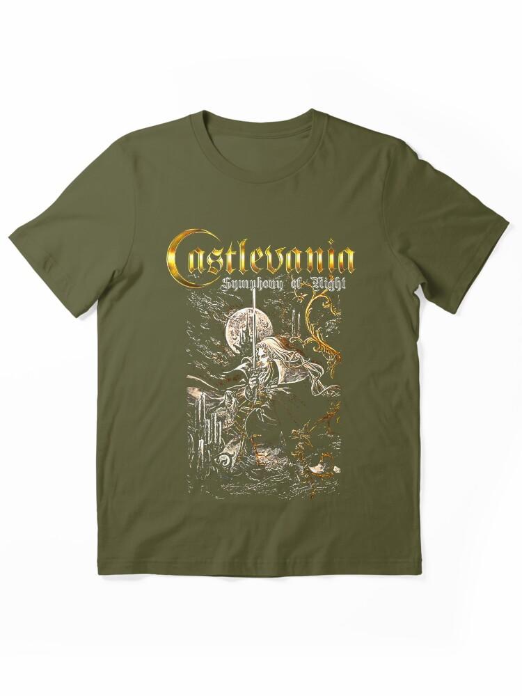 Castlevania US Konami Castlevania Symphony Box Art Essential T-Shirt