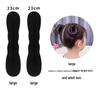 Kids' Hair Bun Maker - Fluffy Flower Bud Clip for Easy Double Bun Hairstyles