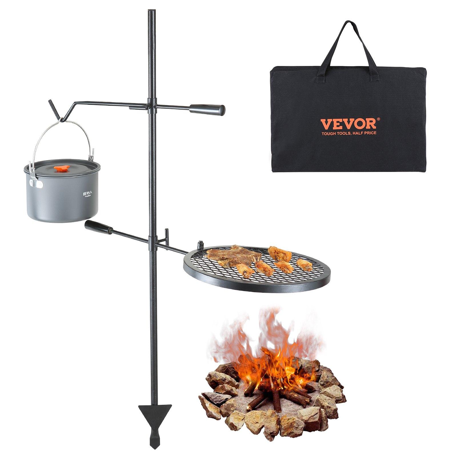 VEVOR Swivel Campfire Grill Heavy Duty