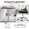 Stainless Steel Footrest – Ergonomic Salon & Home Foot Rest with Anti-Slip Base – 201 Stainless Steel – Silver