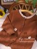 Little Lamb Embroidered Cashmere Cardigan - Winter Sweater for Girls & Toddlers