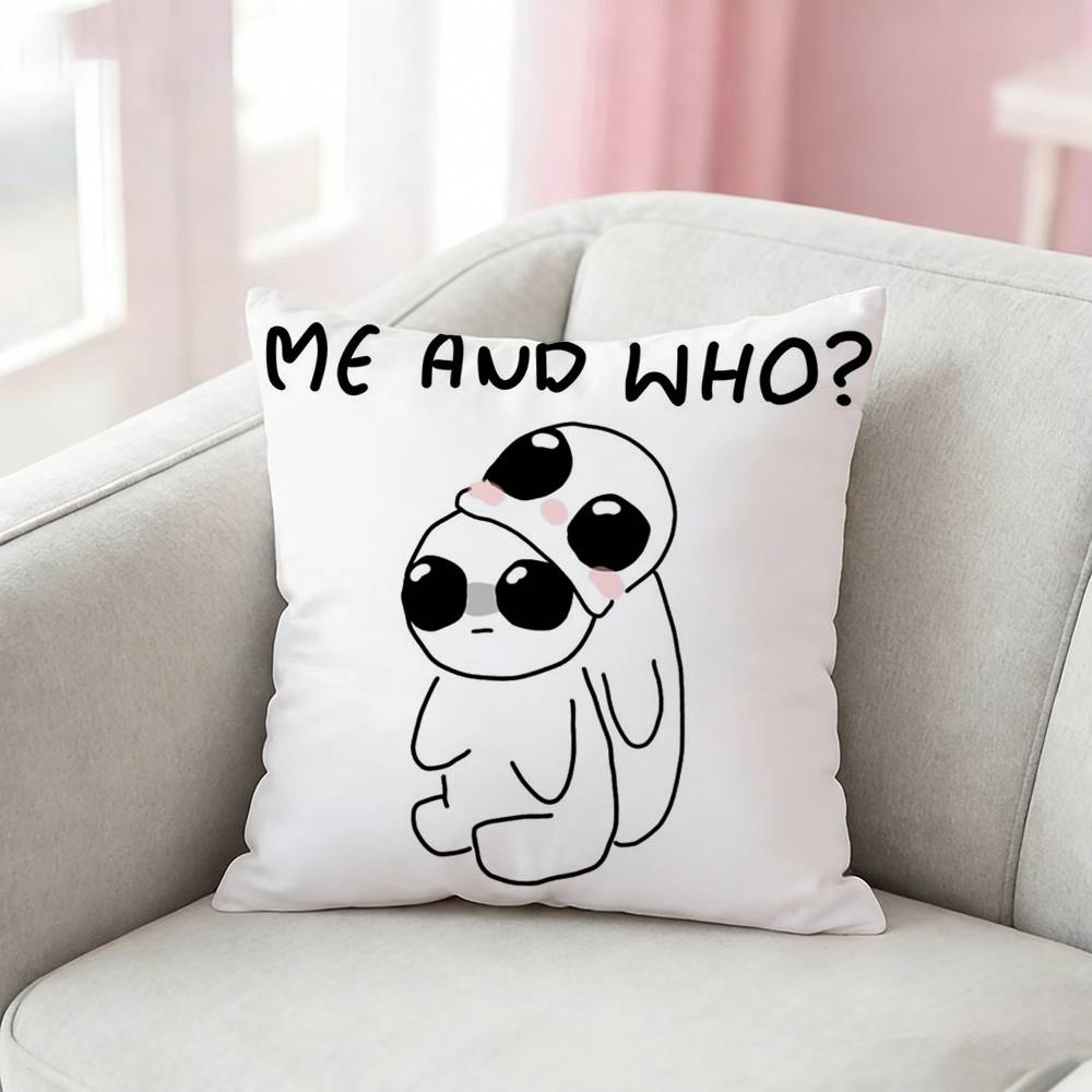 Tbh Autism Yippies Creature Pillow Case Pattern Printed Pillowcase For Living Room Sofa Cushion Cover