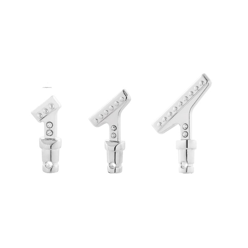 1/3 Stück DIY Bastelarbeiten Ersatz Stiftköpfe Legierung Wiederverwendbar Diamond Painting Stiftspitzen Punkt Bohrstiftköpfe