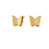 Butterfly Earrings for Women, Non-fading Titanium Steel, Double-layer 3D Design, Simple & Exquisite, Mori Style