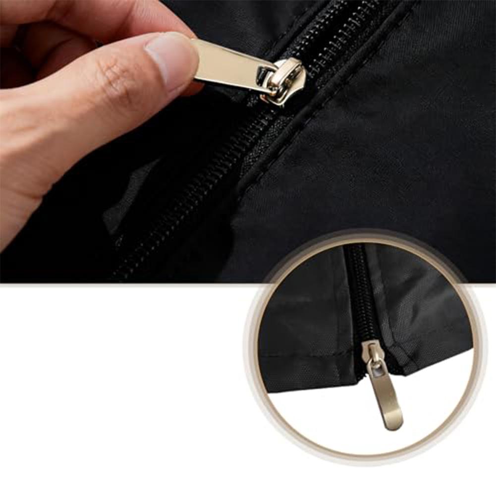 Heavy Duty Waterproof Garden Fountain Cover with Front Zipper and Drawstring for Garden Use 238 L x 19 W x 40 H