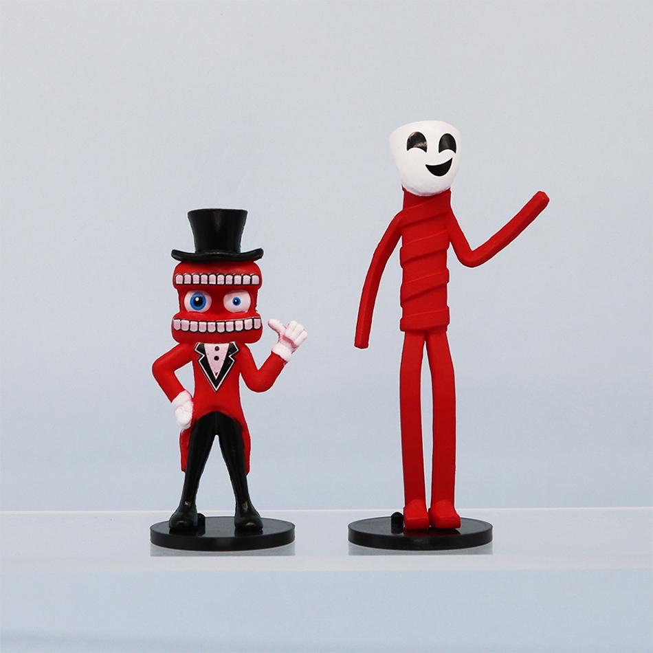 8PCS-THE AMAZING DIGITAL CIRCUS Model Toy,Hobbies Cartoon Art Accessories,Reward Anime Gifts For Children, Cartoon Decoration