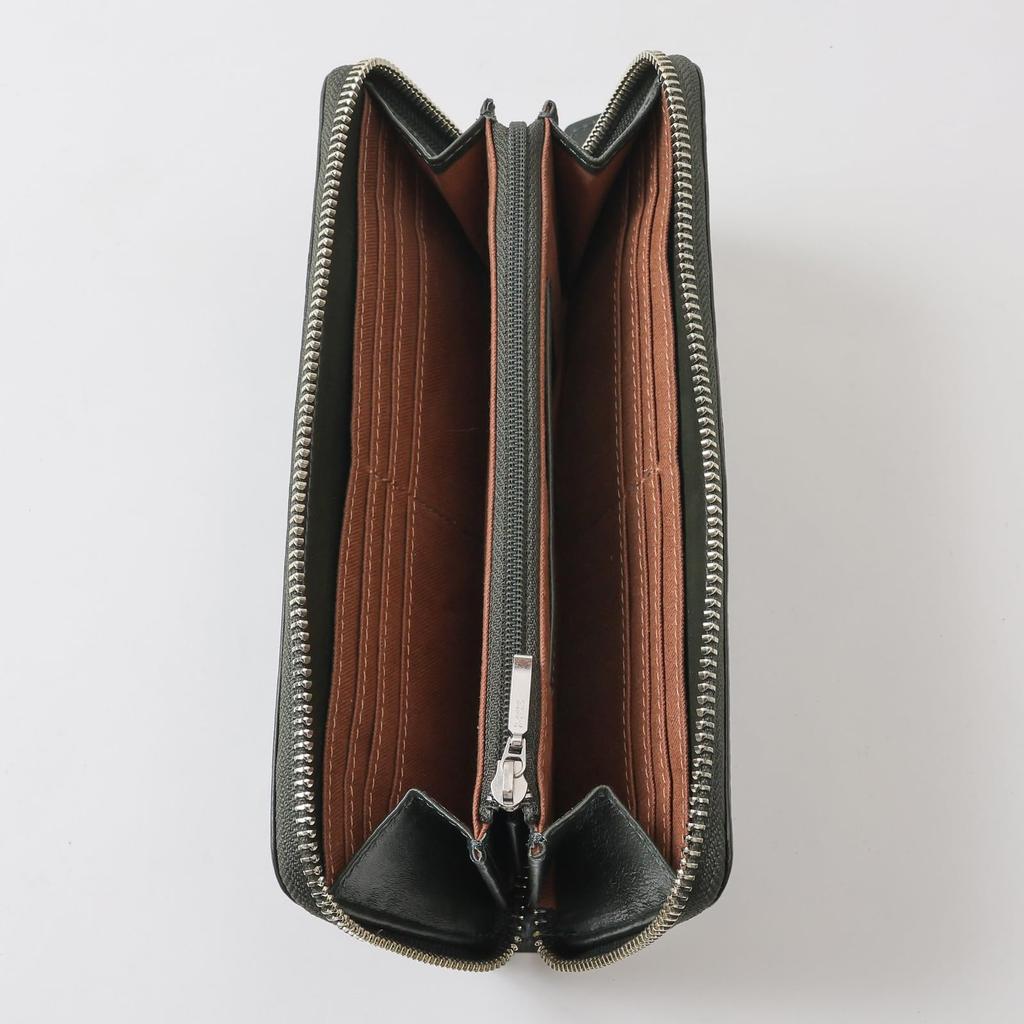 Careful fit that fits your hand quality Ethiopian highland sheep by skilled leather Wallet Long Wallet Japanese Brand Sheep Tamponato Genuine Leather