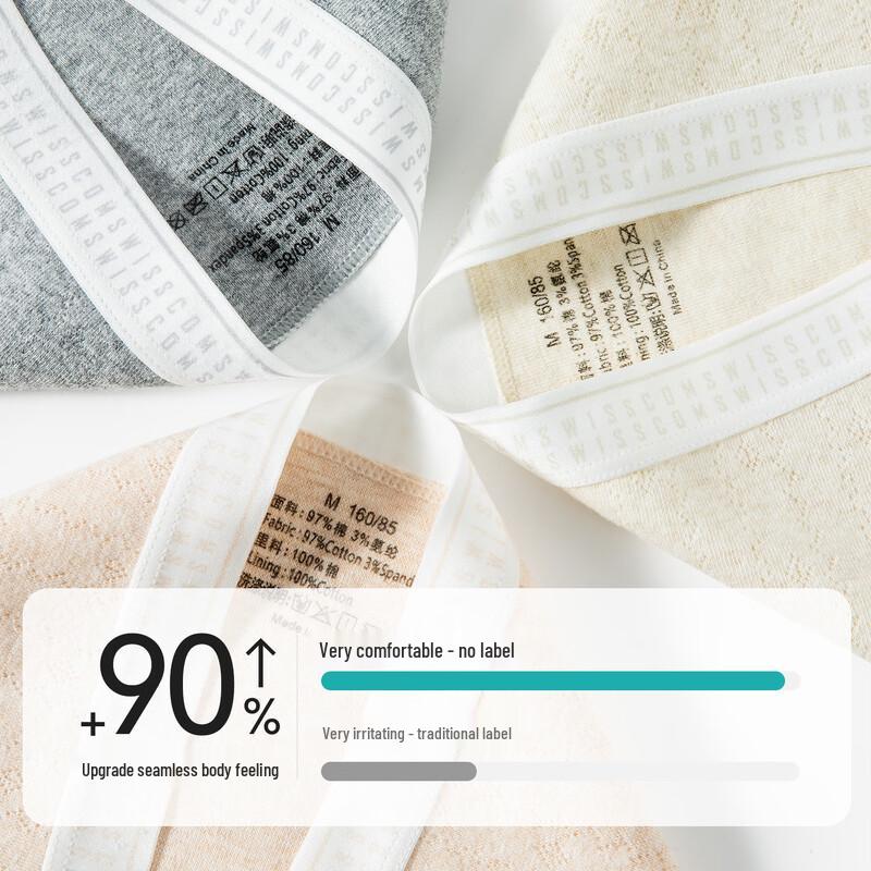 SecretWorld Women's Pure Cotton Antibacterial Mid-Rise Briefs