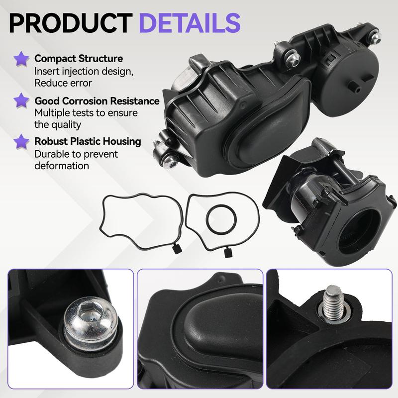 Motorblock Kurbelgehäuse Entlüftungsventil 11127799225 11127799224 Für BMW E46 330d E90 E91 E60 E61 530 7er X3 X5 11127799367