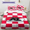 AZ Alkmaar Logo Bedding Quilt Set Quilt Cover Pillowcase Home Decoration Birthday Gift (1 * Duvet Cover + 2 * Pillowcase, Without Core)