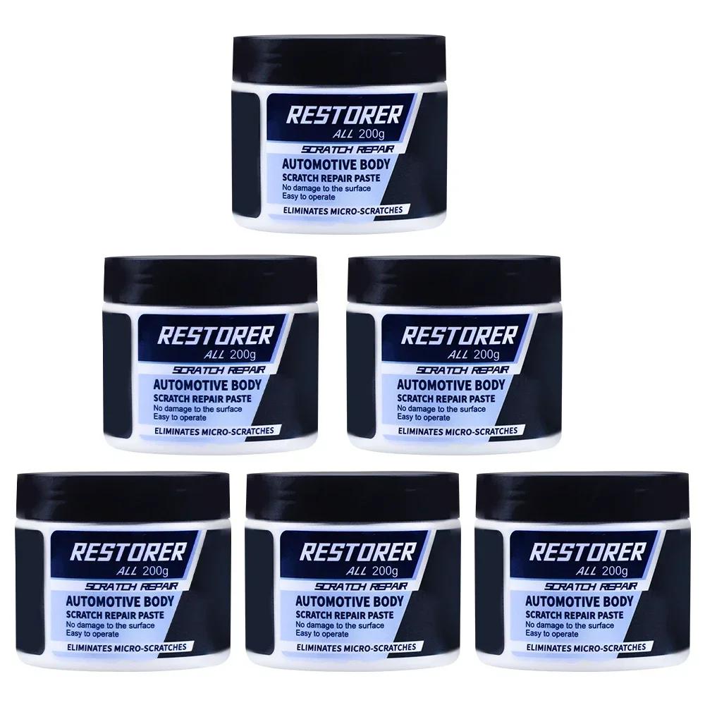 Eliminator Zgârieturi Reparator Zgârieturi Vopsea 200g Elimină Zgârieturile de Vopsea cu Eliminator Zgârieturi Auto și Compound de Lustruire Funcționează Pe