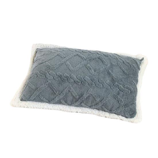 Plush Pillow Cover Winter Warm Pillow Cover Double-Sided Fuzzy Pillowcase Pillow Protector for Bedroom Dormitory Decoration