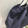 2023 Korean-Inspired Women's Large Capacity Denim Canvas Shoulder Bag