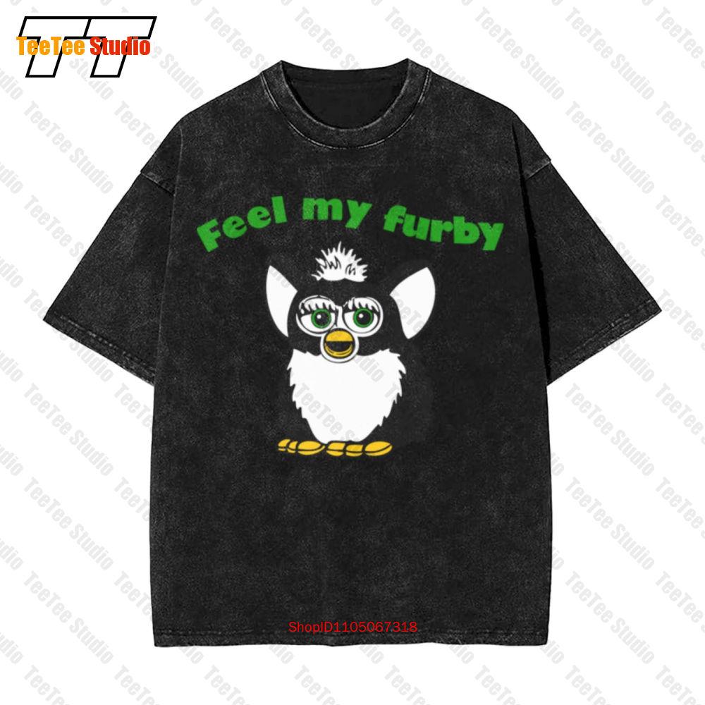 Feel My Furby Vintage Oversized Tshirt M02u