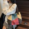 Canvas bag women's bag new fashion leisure travel shoulder bag large capacity versatile women's portable messenger bag