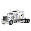 Camioane Scara 1/24 Tractor Peterbilt 389 Camioane din Aliaj Model Diecast Jucărie cu Sunet și Lumină Decor Interior Casă Cadou pentru Băiat