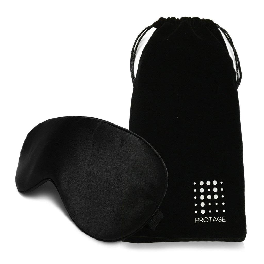 PROTAGE Angel Silk Eye Normal Type Mask, Black,