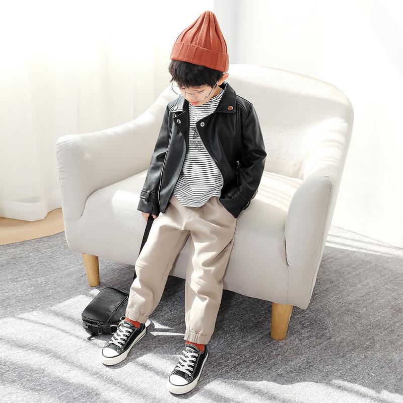 Boy's Casual Long-Sleeve Cotton Blend T-Shirt
