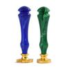 2pcs Stamp Handle Replacement Smoothly Polished Ergonomic Resin Wax Sealing Handle with Handle Screw