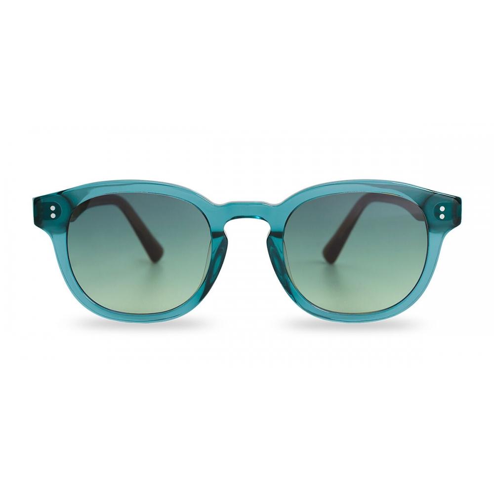 

Messy Weekend Bille Turquoise Gradient Green Unisex Sunglasses 49-22-145