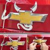 Car Rear Trunk Sticker Fashion 3D Little Devil Demon Styling Auto Emblem Logo PVC Decals Decoration DIY Car Accessories