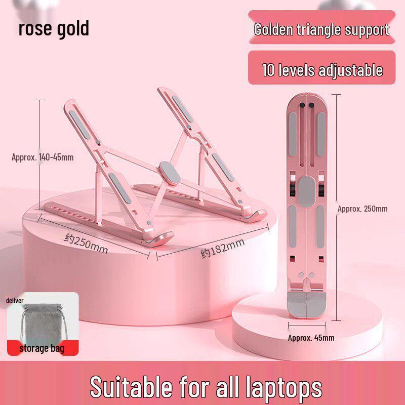Dual Layer Gaming Laptop Stand with Heat Dissipation for Students and Office стойкий