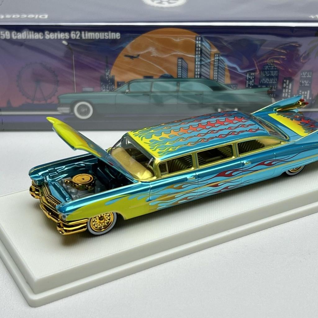 MECHANIC 1/64 Series 62 Limousine 1959 Alloy Car Diecasts & Toy Vehicles Car Model Miniature Scale Model Car For Children
