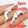 2-5pcs Cat Starfish Wing Elephant Bow Big Charms Pedant Alloy Metal DIY Jewelry Making Accessories For Keychains Necklace