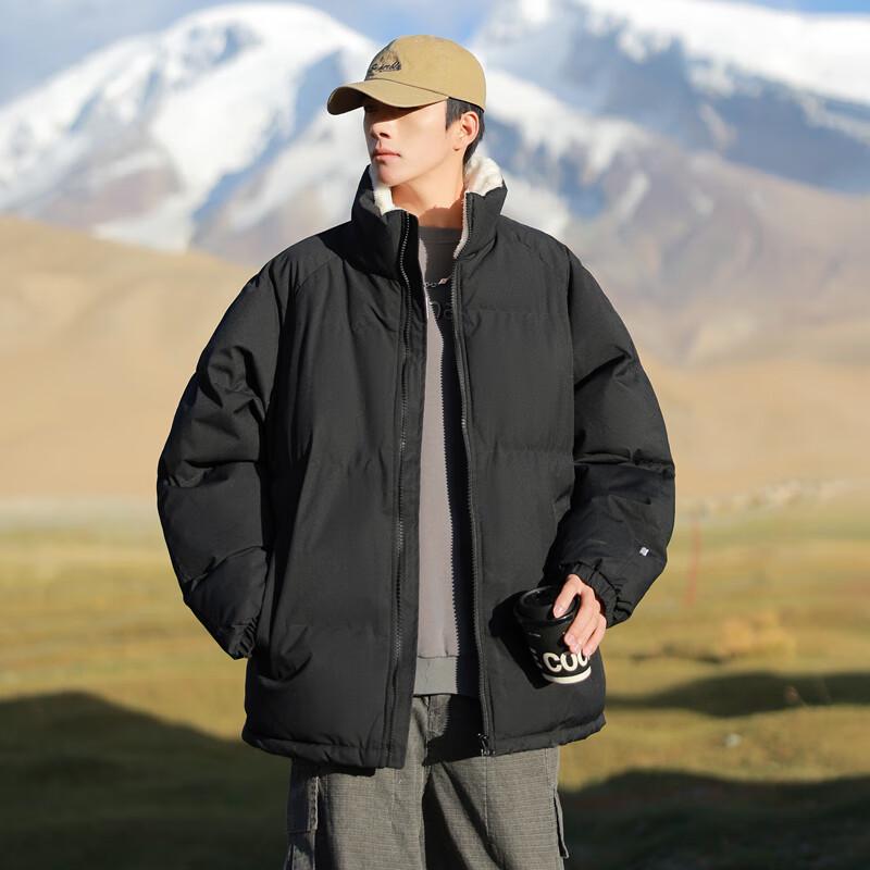 VANCAMEL Men's Autumn Winter Padded Puffer Jacket