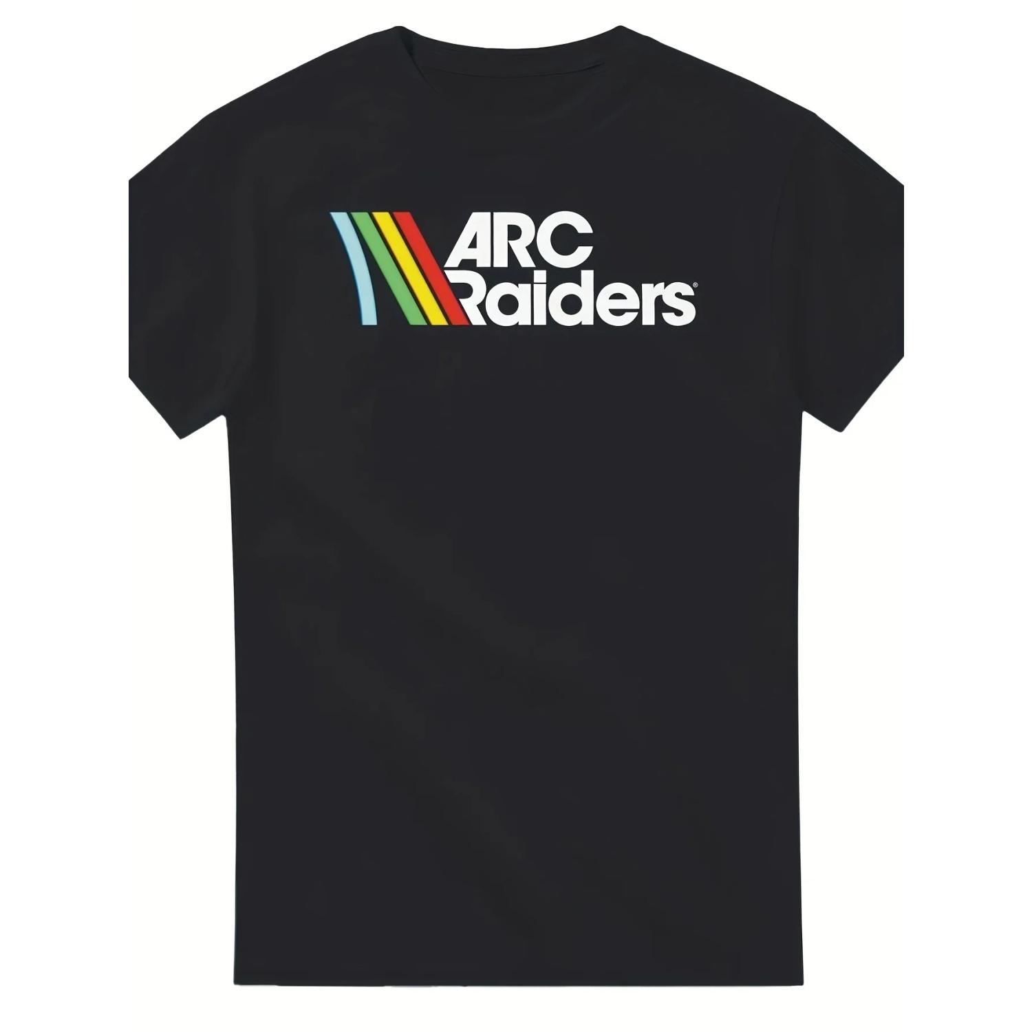

ARC T-shirt Predator Logo Print, Classic Casual Style, Unisex, Suitable for All Seasons, Machine Washable, Micro Elastic Fabric XXXXXL чорний