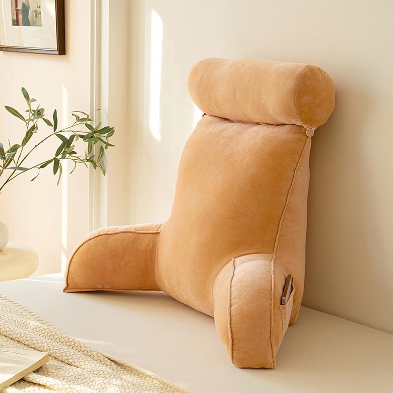 Comfortable Reading Pillow with Lumbar & Neck Support for Dorms, Bay Window, or Bed.