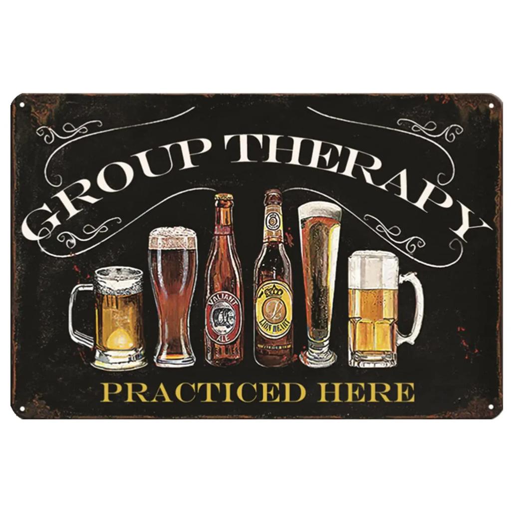 Metal Tin Signs Pizza Coffee Beer Wall Decoration Plaque Vintage Art Poster Iron Painting for Man Cave Home Cafe Garden Club