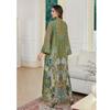 Indonesia Middle East Morocco Embroidery Diamond Print Long Sleeve Robe Women Long Travel Dubai Dress Dress